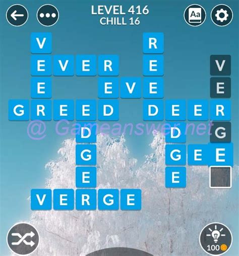 Wordscapes Level 416 Answers [ + Bonus Words ] .